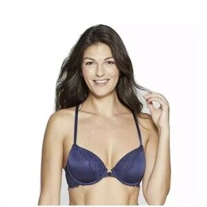 Auden Women's Racerback Bralette (Smart Blue, 32D)